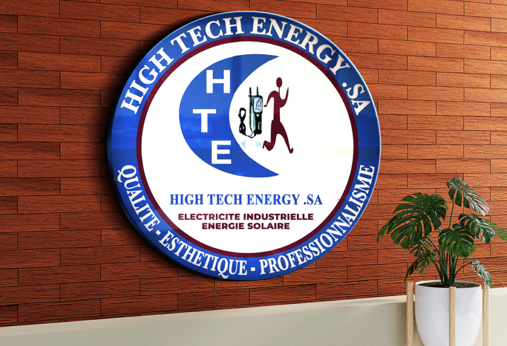 logo 3D High Tech Energy